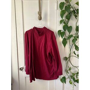 Woman within women’s size 3X – large red turtleneck